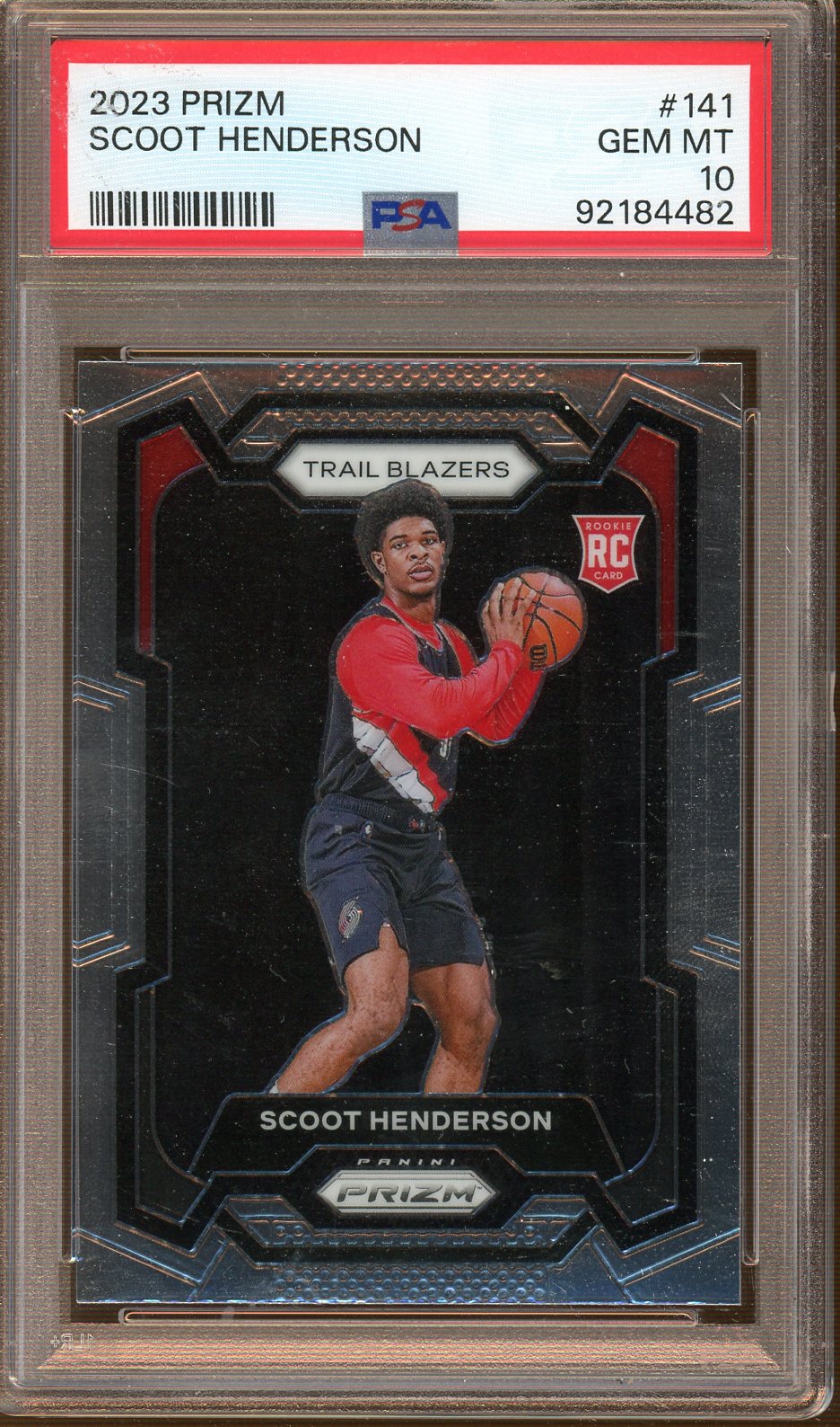 Panini - Prizm - Scoot Henderson - 2023 - PSA 10