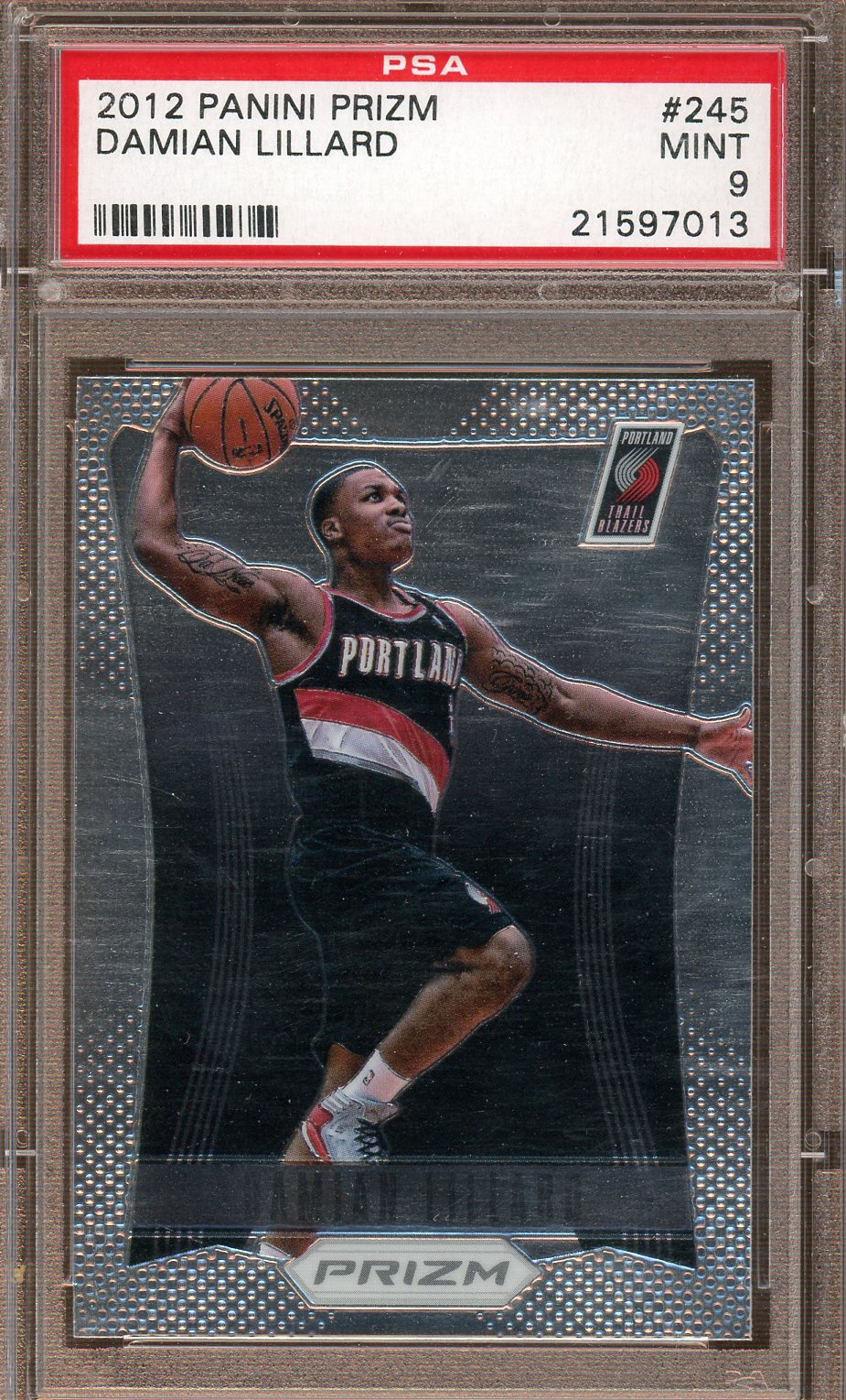 Panini - Prizm - Damian Lillard - 2012 - PSA 9
