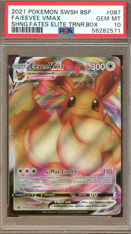 Pokemon - Shining Fates - Promo - Eevee VMAX - 2021 - PSA 10