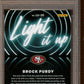 PSA - Gem MInt - 2022 - Panini Donruss Optic - Brock Purdy - Light It Up