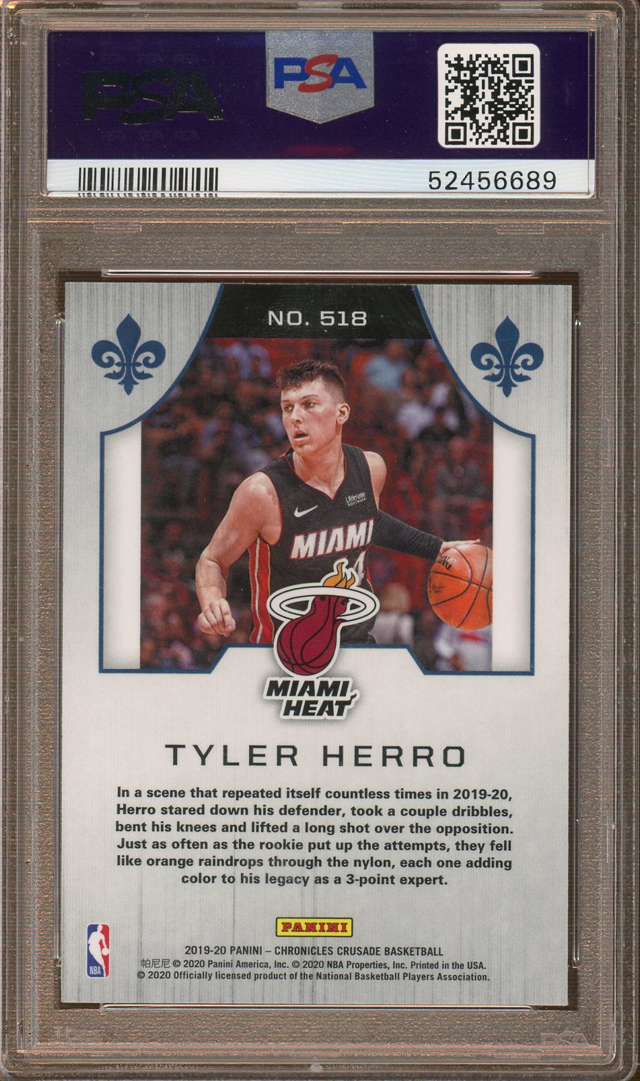 TYLER HERRO PSA good GRADE 10 GEM MINT