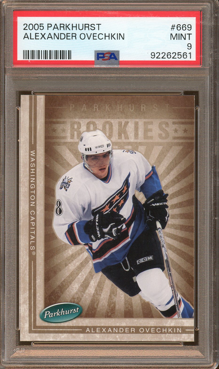 PSA - Mint 9 - 2005 Parkhurst - Alexander Ovechkin