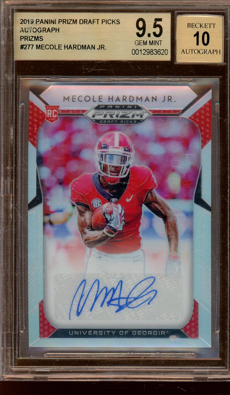 Panini - Prizm Draft Picks - Mecole Hardman Jr. #277 - 2019 - BGS 9.5