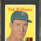 SGC 3 - 1958 Topps - #1 Ted Williams