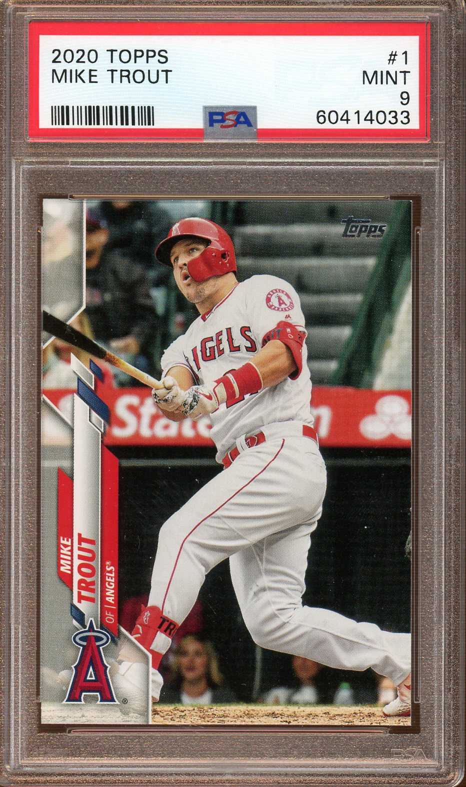 PSA - Mint 9 - 2020 - Topps - Mike Trout