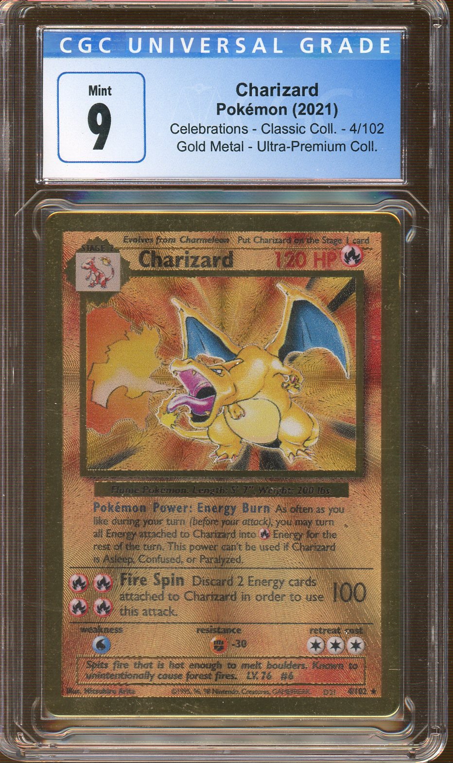 CGC Mint - 9 - 2021 -  Pokemon - Fusion Strike - Mew V