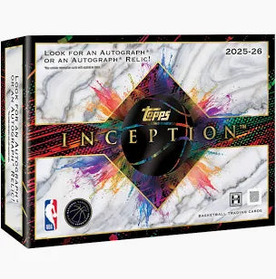 Topps - Inception - NBA Basketball - 2025-26 - Hobby Box