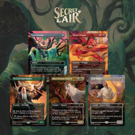 Magic the Gathering - Featuring: Julie Bell - Rainbow Foil Edition - Secret Lair