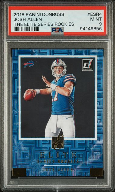Panini - Donruss - The Elite Series Rookies Josh Allen #ESR4 - 2018 - PSA 9