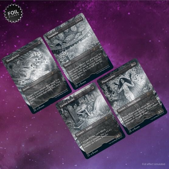 Magic the Gathering - Special Guest: Junji Ito - Foil-Etched Edition - Secret Lair