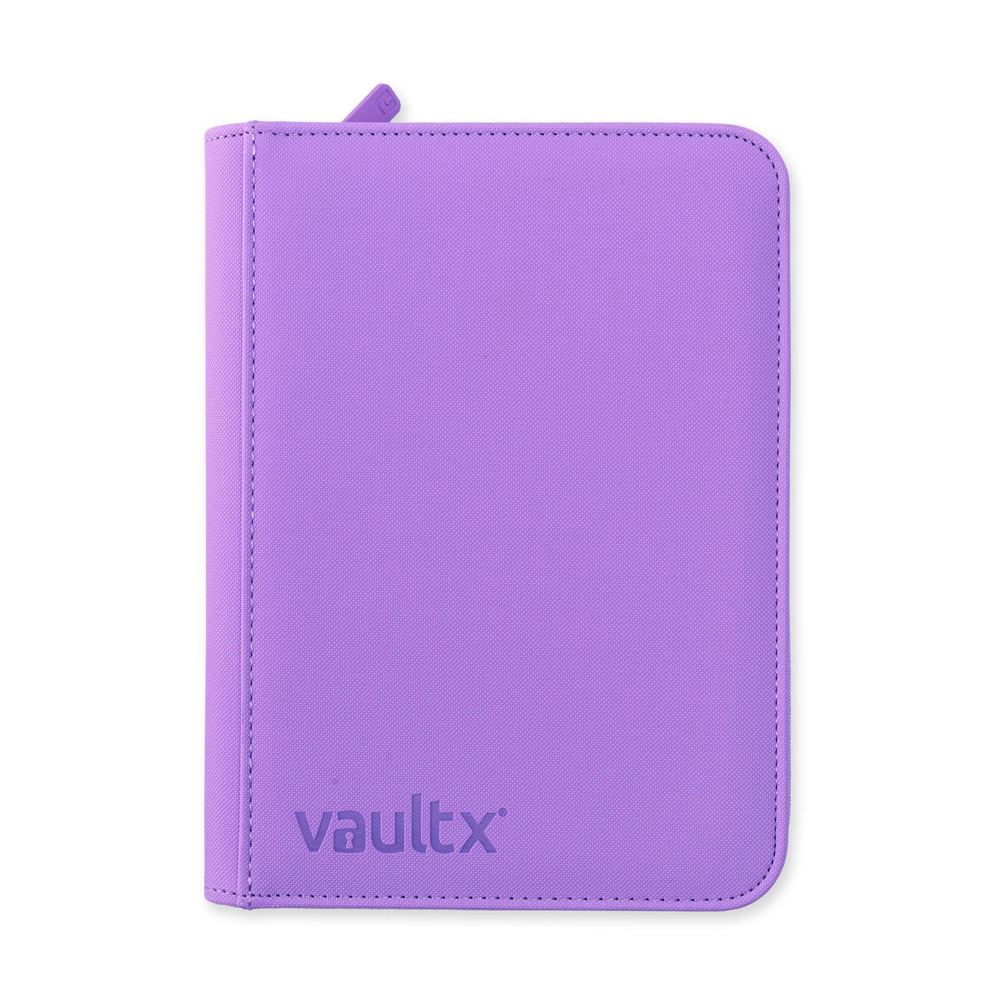 Vault X - 4 Pocket - Exo Tec Zip Binder - Just Purple