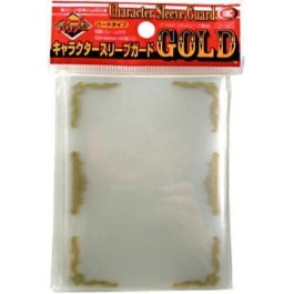 KMC - Standard Size Character Outer Sleeves - Gold - 60ct