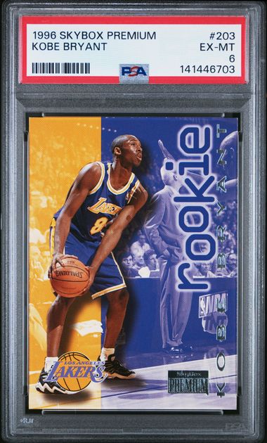 Skybox - Premium - Kobe Bryant #203 - 1996 - PSA 6