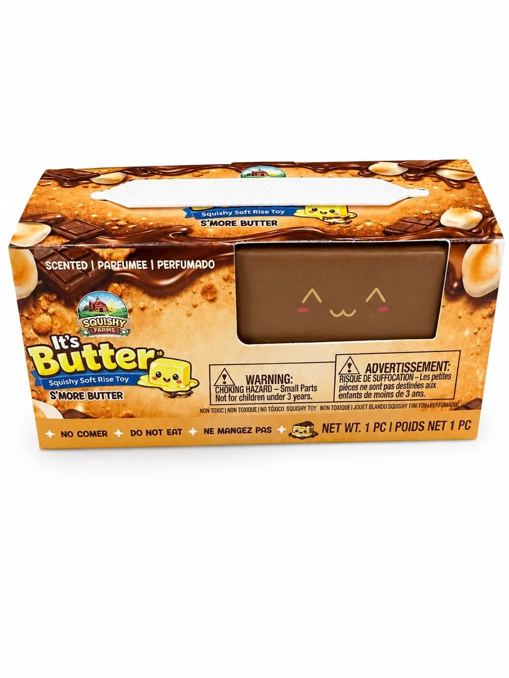 Squishy Farms - Scented Butter Squishy - S'more Butter