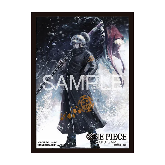 One Piece - TCG+ Store Exclusive 6. - Official Sleeves Accessory - Trafalgar Law
