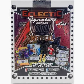 Leaf - Eclectic Signature Series Mythical - Football - 2025 - Hobby Box