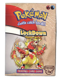 Pokemon - Fossil - Lock Down - Starter Deck