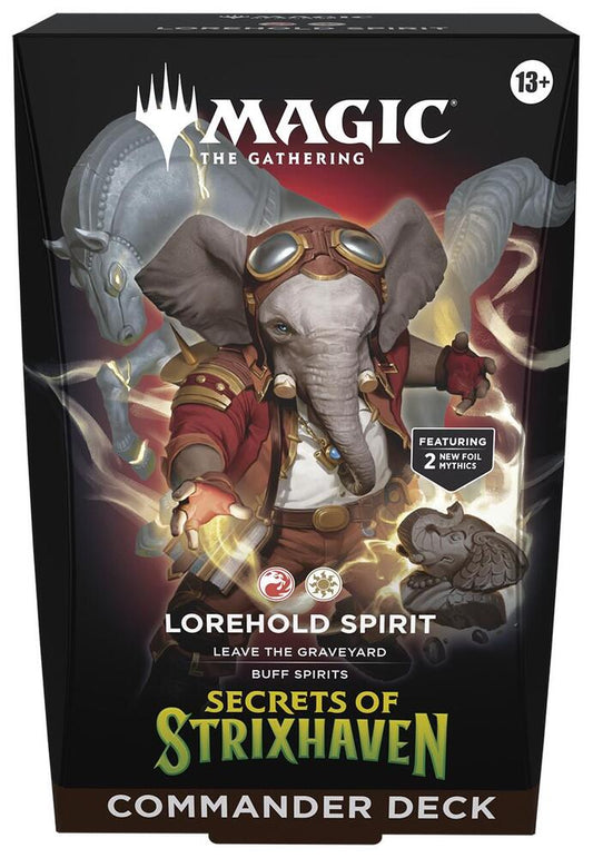 Magic The Gathering - Secrets of Strixhaven - Lorehold Spirit - Commander Deck