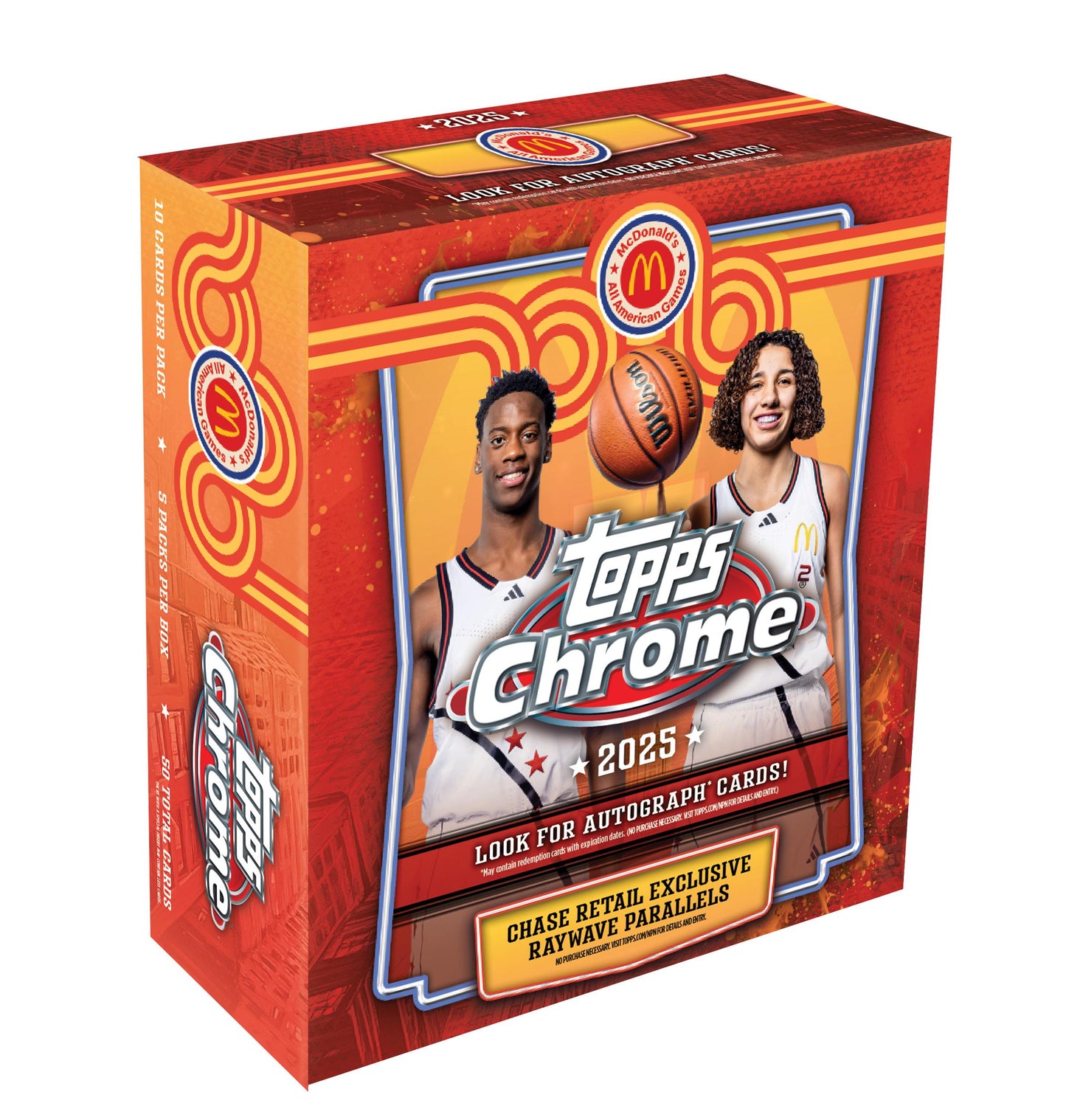 Topps - McDonalds - Basketball - All American Chrome - 2025 - Mega Box