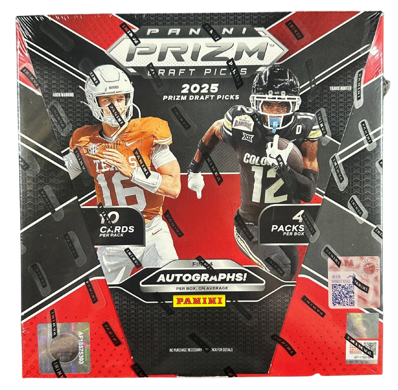 Panini - Prizm Draft Picks Collegiate - NFL Football - 2025 - Hobby Box