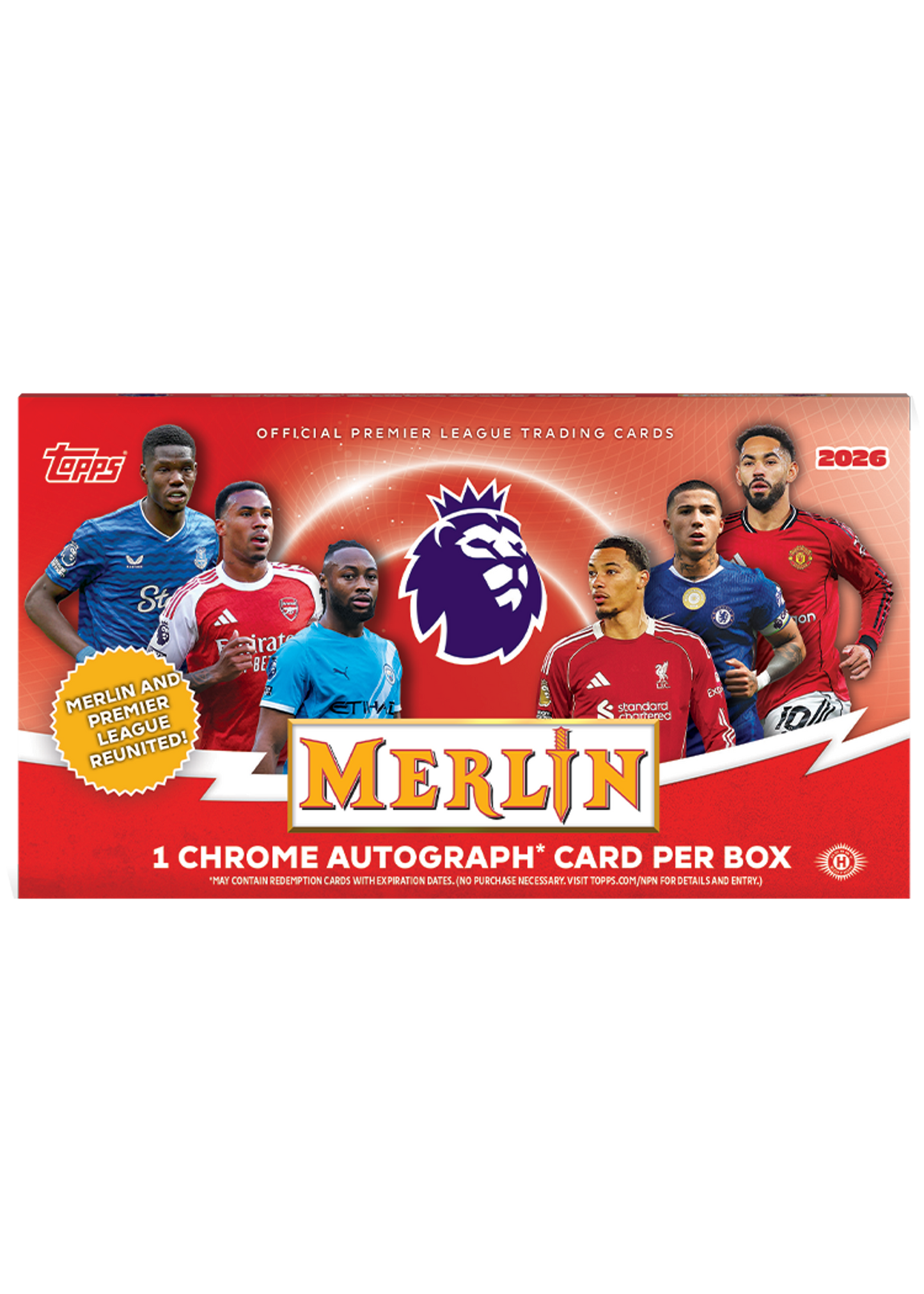 Topps - Merlin - Premier League Soccer - 2025/2026 - Hobby Box
