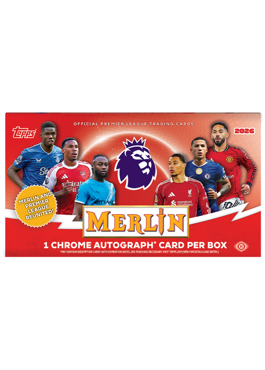 Topps - Merlin - Premier League Soccer - 2025/2026 - Hobby Box
