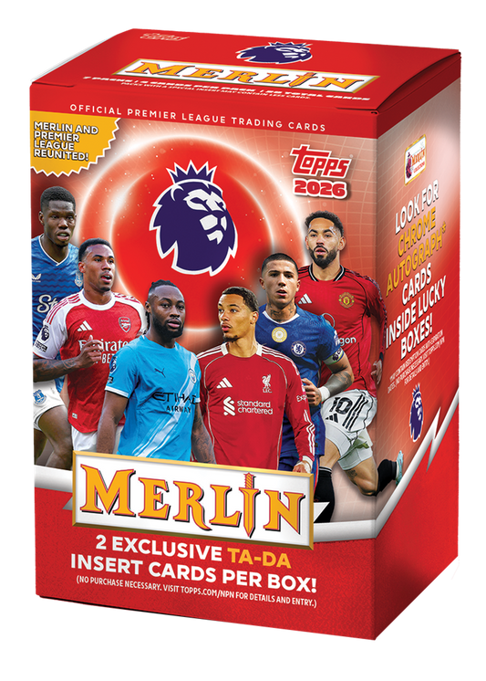 Topps - Merlin - Premier League Soccer - 2025/2026 - Blaster Box