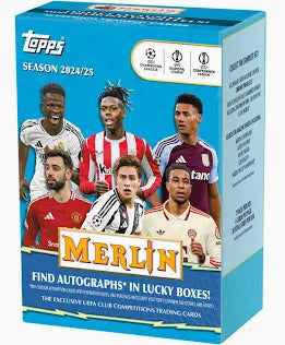 Topps - Merlin Chrome - Soccer - 2024-25 - Blaster Box