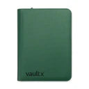 Vault X - 9 Pocket - Exo Tec Zip Binder - Metallic Green