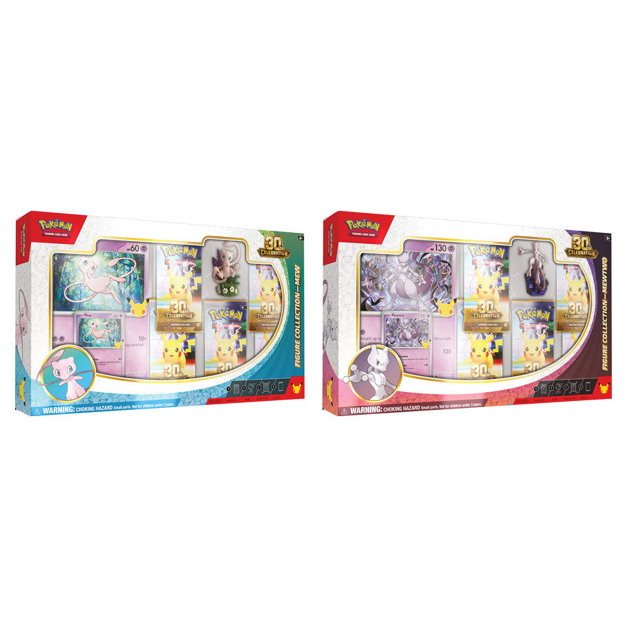 Pokemon - 30th Celebration - Mewtwo & Mew Figure Collections
