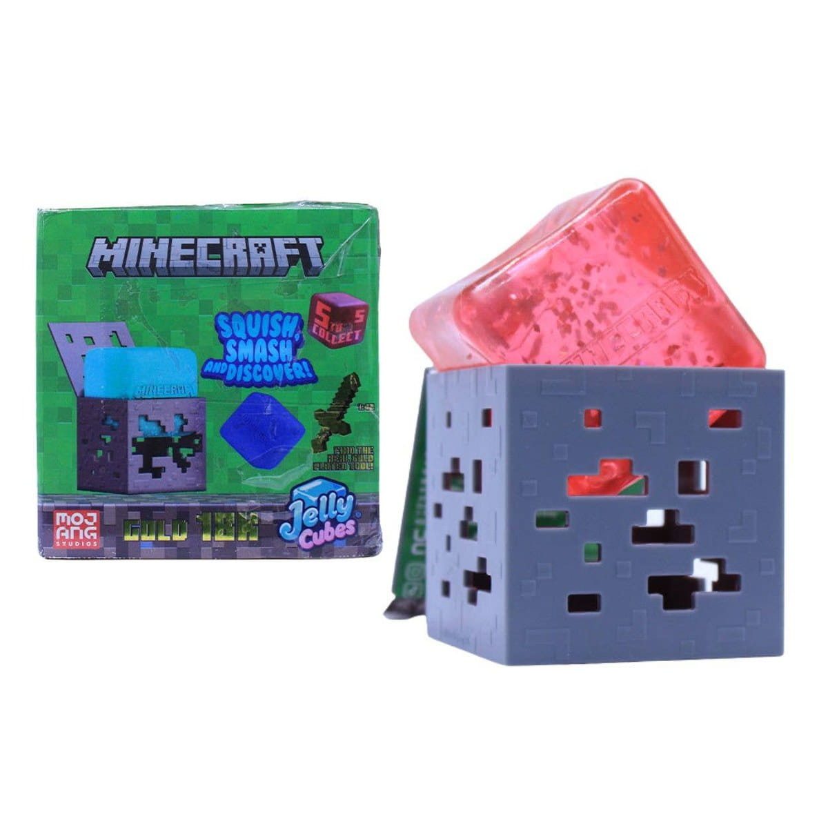 Minecraft - Jelly Squishy Cube - Toy