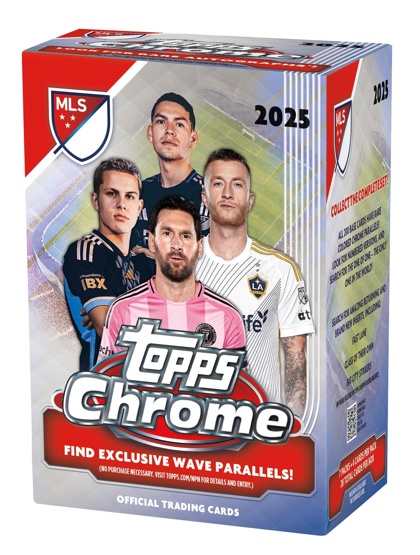 Topps - Chrome - Soccer MLS - 2025-26 - Blaster Box