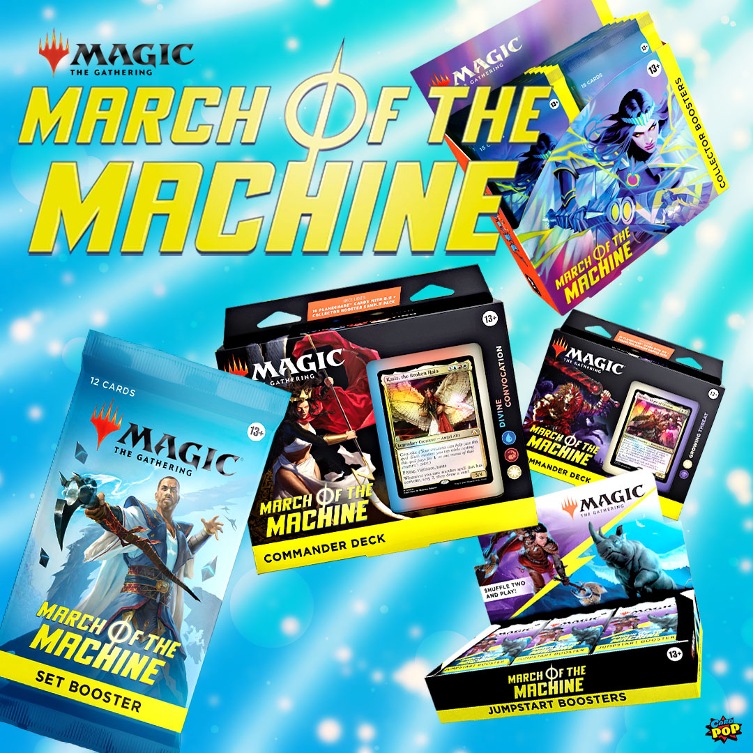 card pop march of the machine image banner