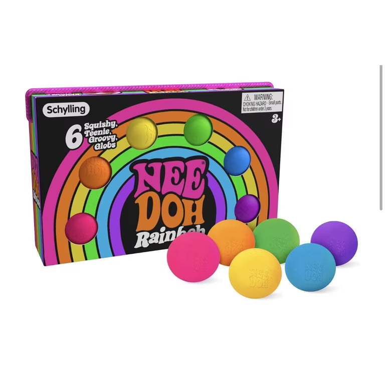 NeeDoh - Rainboh - 6 Pack - Toy
