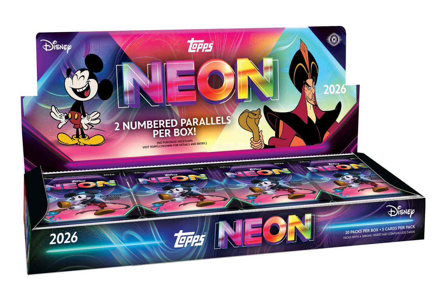Topps - Disney Neon - 2025 - Hobby Box
