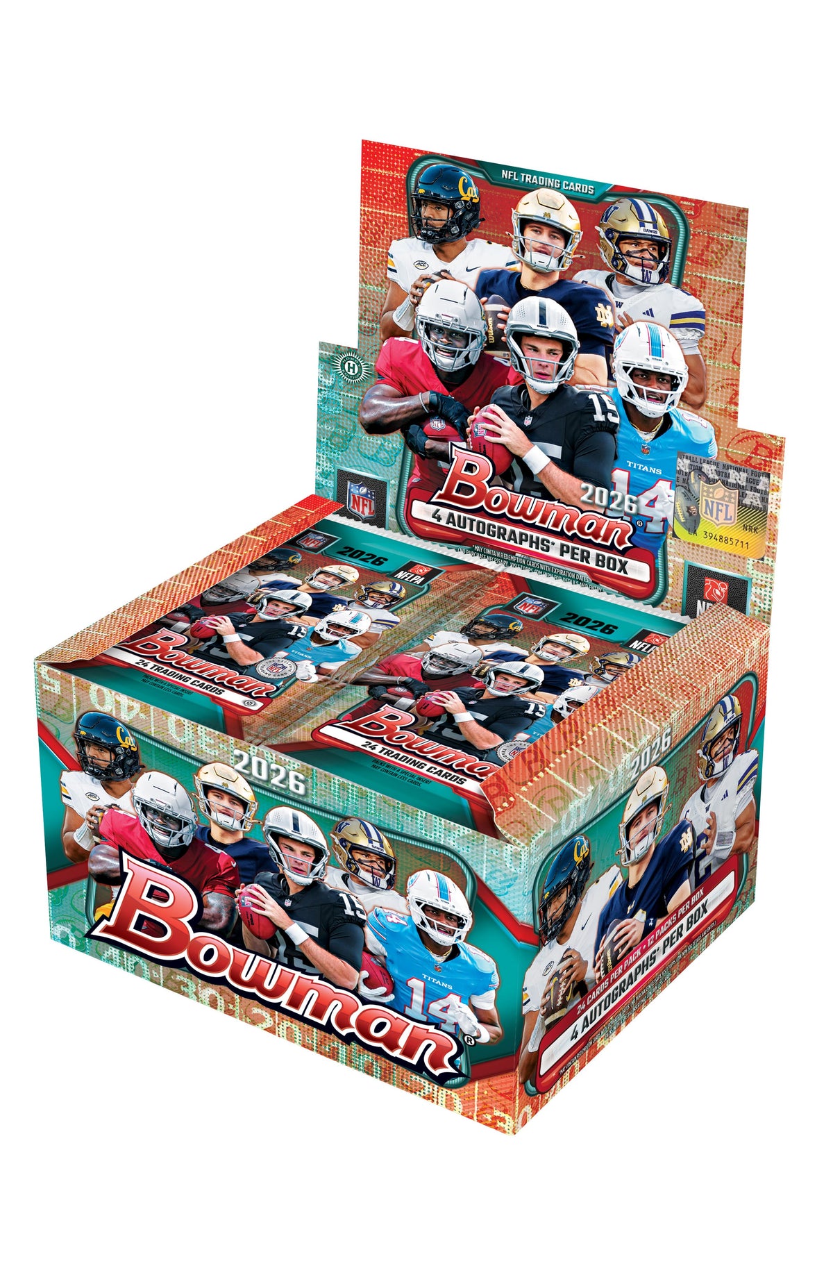 Topps - Bowman - NFL Football - 2026 - Jumbo Hobby Box