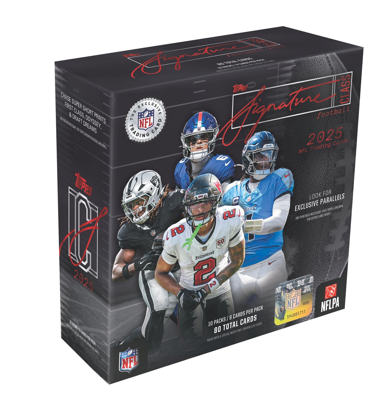 Topps - Signature Class - NFL Football - 2025/2026 - Mega Box