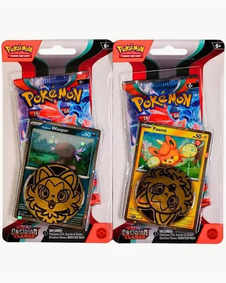 Pokemon - Scarlet and Violet - Obsidian Flames - Checklane Blister