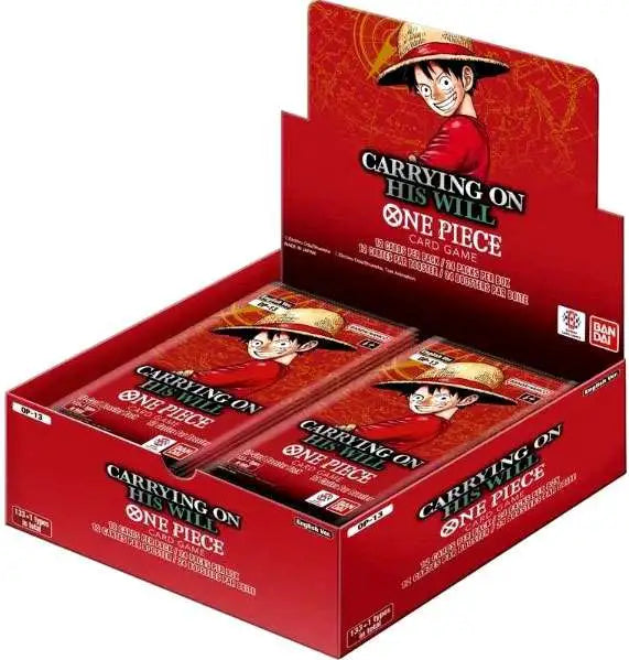 One Piece - Carrying On His Will - OP13 - Booster Box