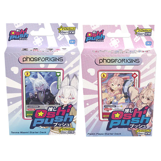 Oshi Push TCG - Gen One - Starter Deck (Styles May Vary)