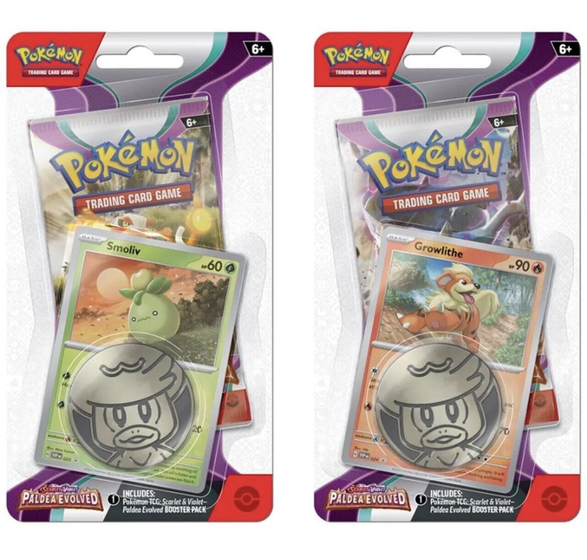 Pokemon - Scarlet and Violet - Paldea Evolved - Checklane Blister