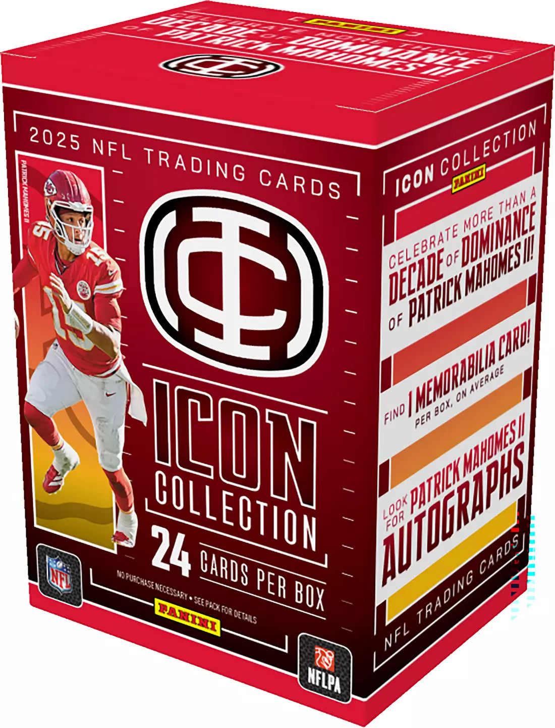 Panini - Icon Collection - NFL Football - Patrick Mahomes - Blaster Box - 2025