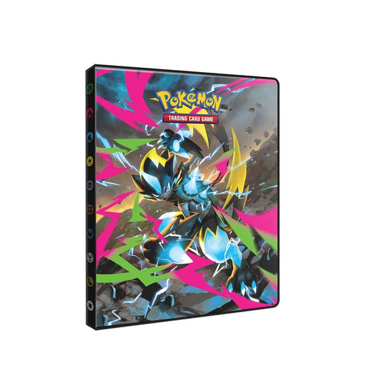 Ultra Pro - Pokemon - 4 Pocket Portfolio - Mega Evolutions Pitch Black
