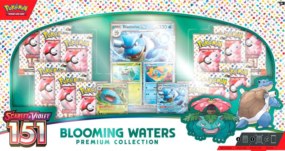 Pokemon - Scarlet and Violet - 151 - Blooming Waters - Premium Collection