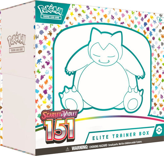 Pokemon - Scarlet and Violet - 151 - Elite Trainer Box