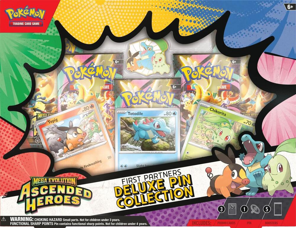 Pokemon - Ascended Heroes - Deluxe Pin Collection