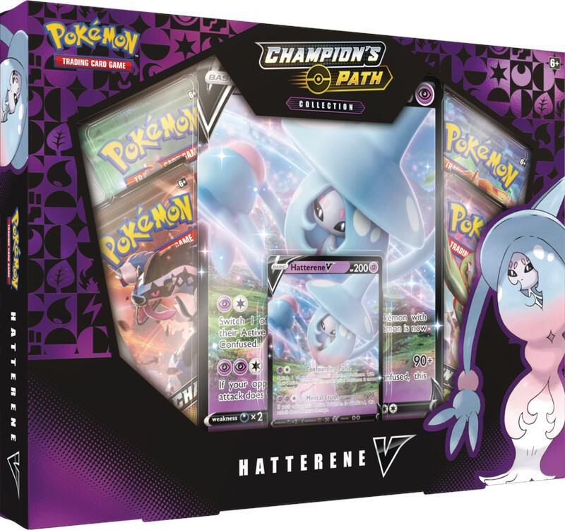 Pokemon - Champions Path - Hatterene V - 2021 - Box