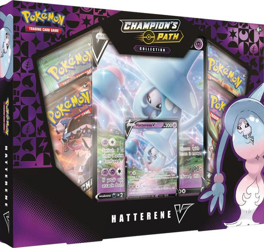 Pokemon - Champions Path - Hatterene V - 2021 - Box