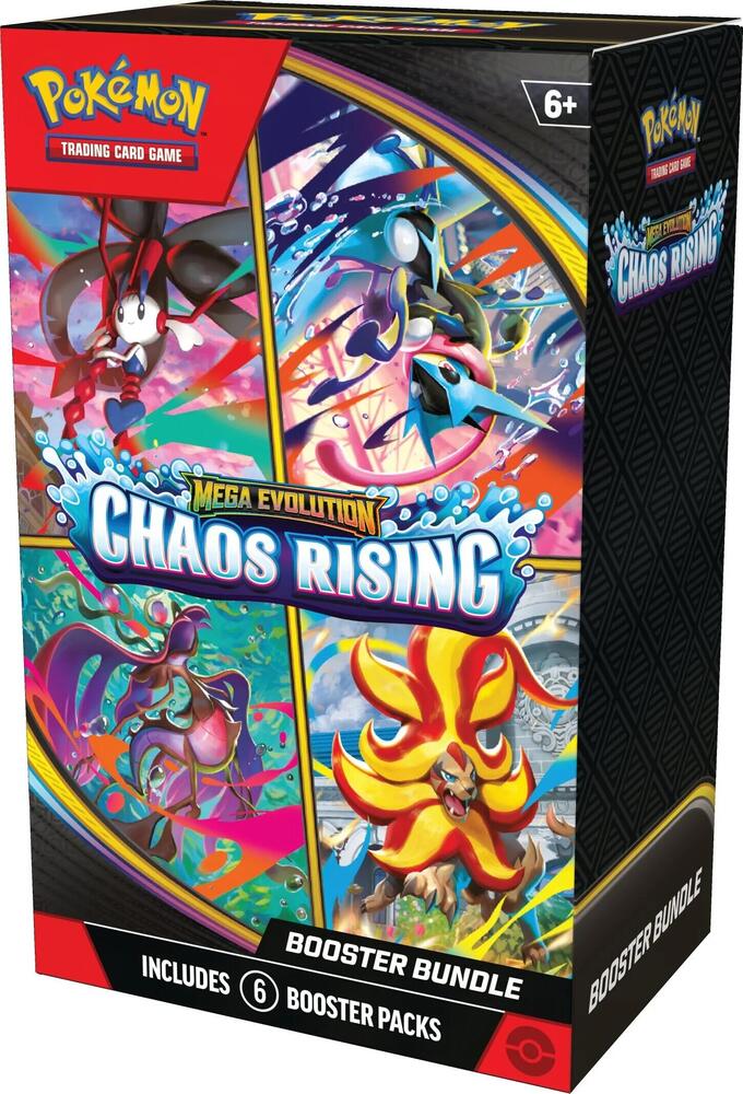Pokemon - Mega Evolution - Chaos Rising - Booster Bundle
