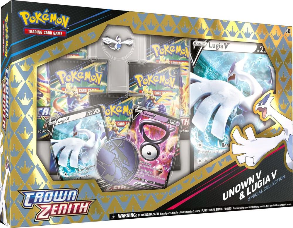 Pokemon - Crown Zenith - Unown V and Lugia V - Special Collection
